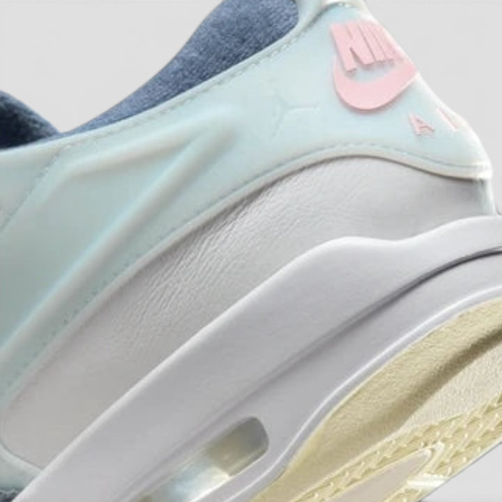 Air Jordan 4 RM white/prism pink-diffused blue