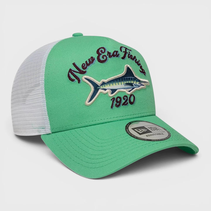New Era Fishing 9Forty A-Frame Trucker open green - Shop-Tetuan