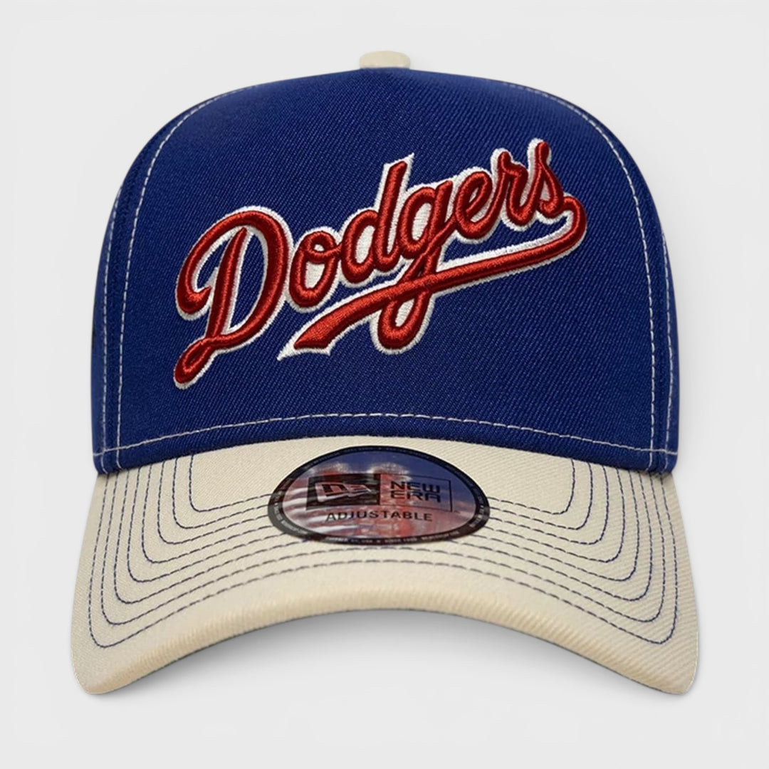 New Era MLB City Icon 9Forty E-Frame LA Dodgers blue/cream - Shop-Tetuan