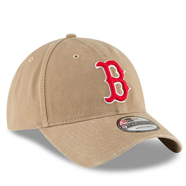 New Era MLB Core Classic 9Twenty B Red Sox khaki - Shop-Tetuan