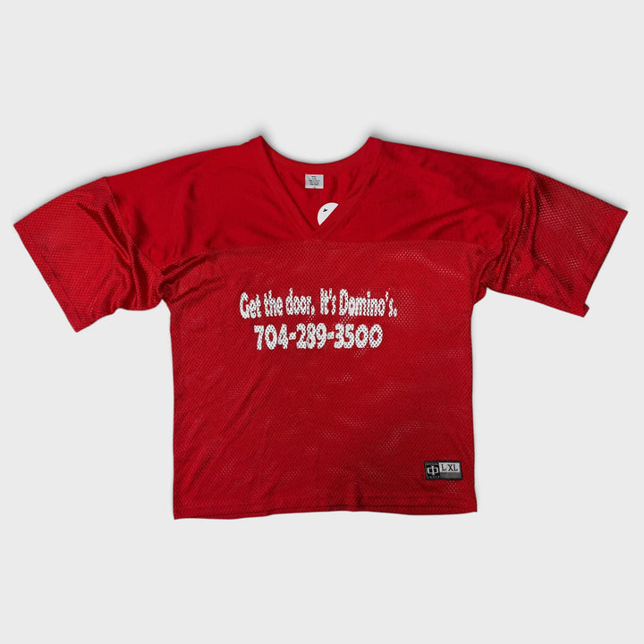 Get the door! It’s the Domino’s jersey red L/XL