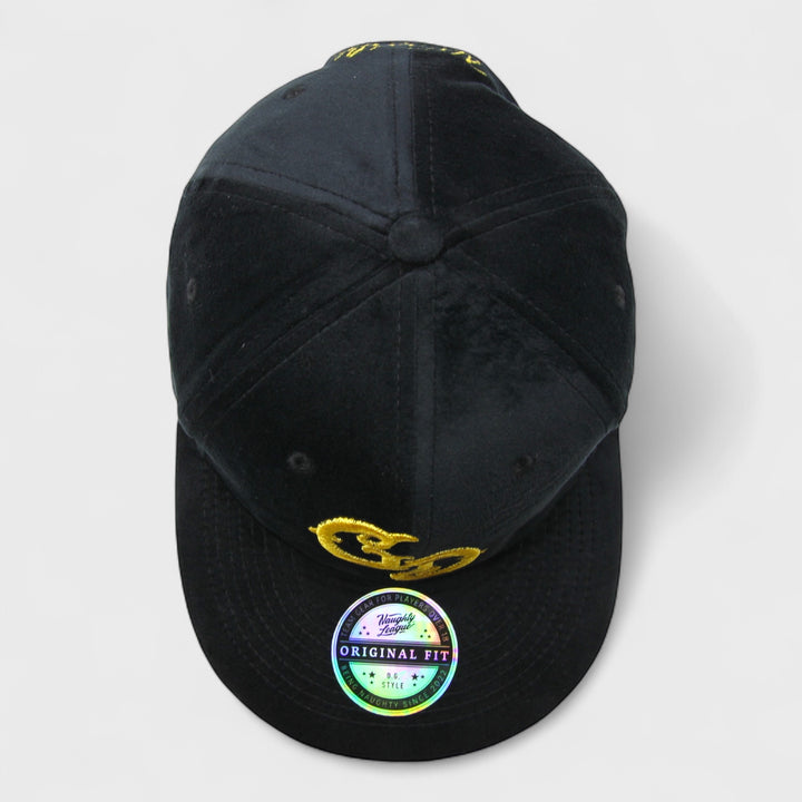 Naughty League Las Vegas Gold Diggers snapback velvet black/gold - Shop-Tetuan