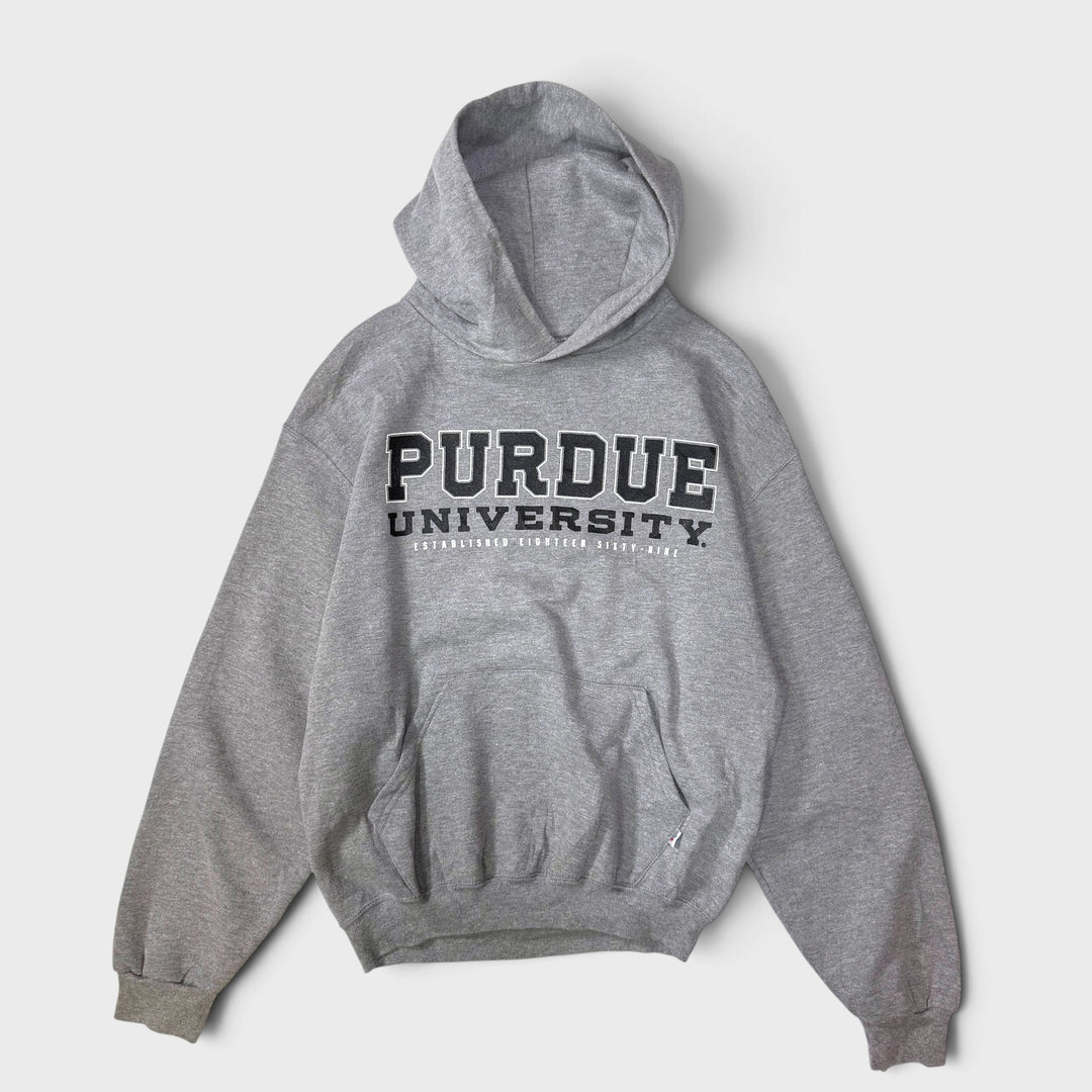 Russell Athletic Purdue University hoodie grey M