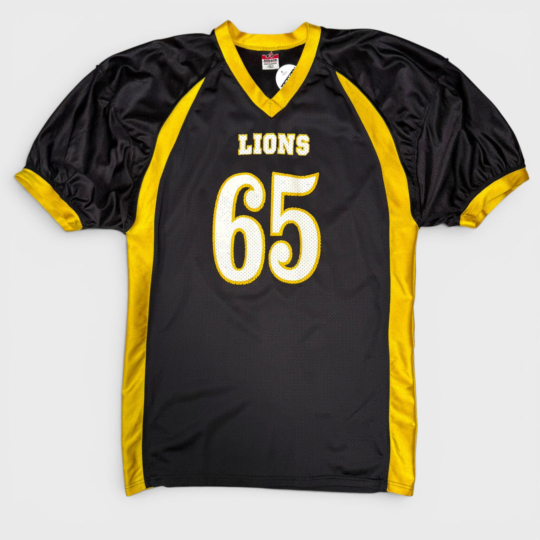 Alleson Athletic Lions #65 Zimbrick Football Jersey black/yellow XL - Shop-Tetuan