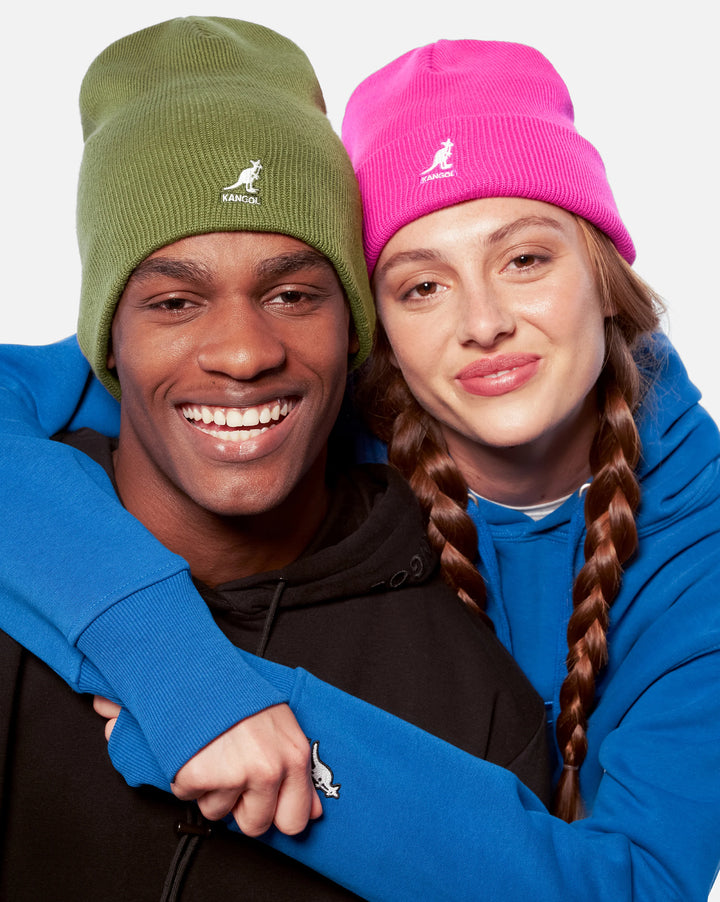 Kangol Acrylic Pull-On electric pink - Shop-Tetuan