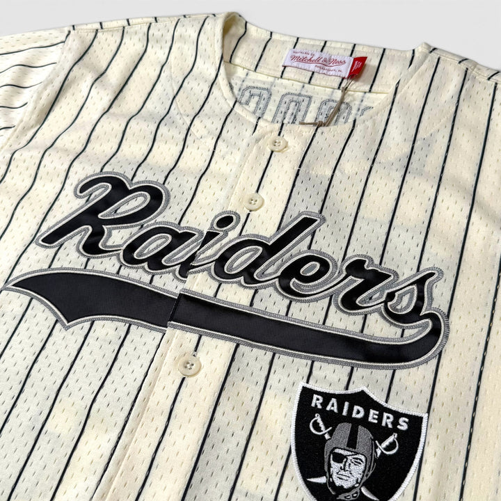 Mitchell &amp; Ness N&amp;N Mesh Button Front Charles Woodson O Raiders