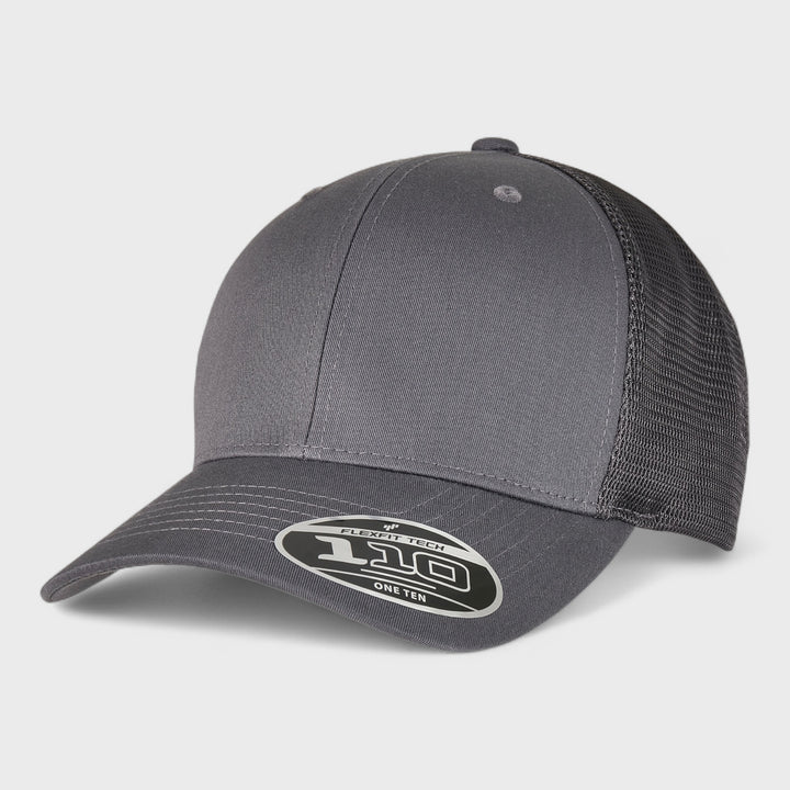 110 Flexfit Melange Trucker grey/melange