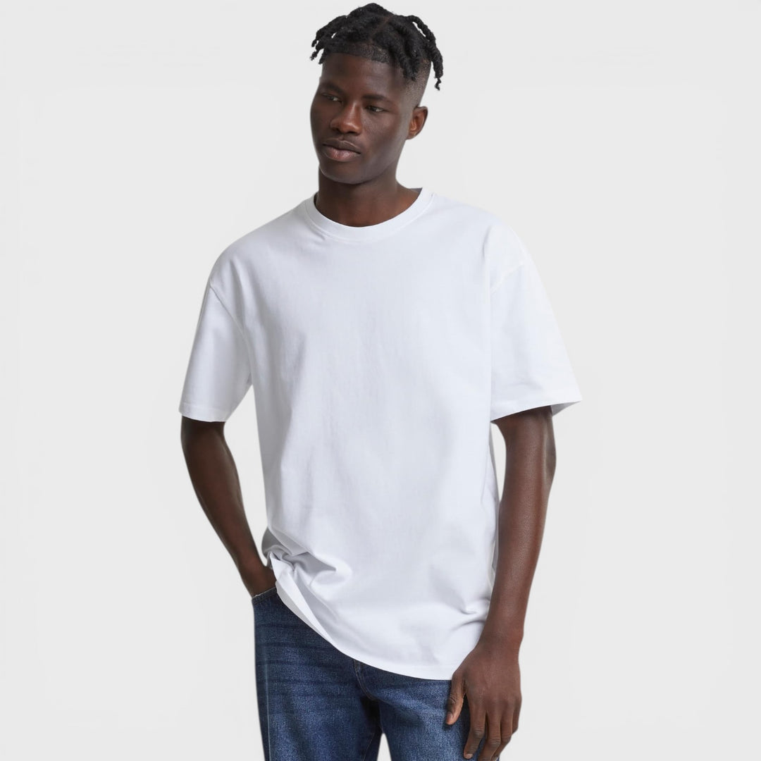 Urban Classics Heavy Oversized Tee White - Shop-Tetuan