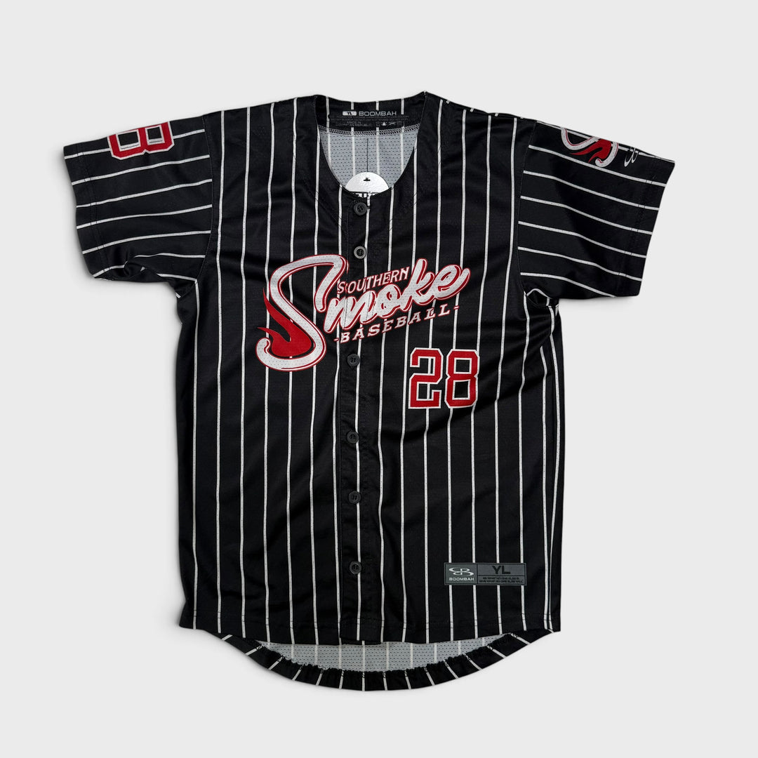 Boombah Southern Smoke Basketball jersey black L (youth)