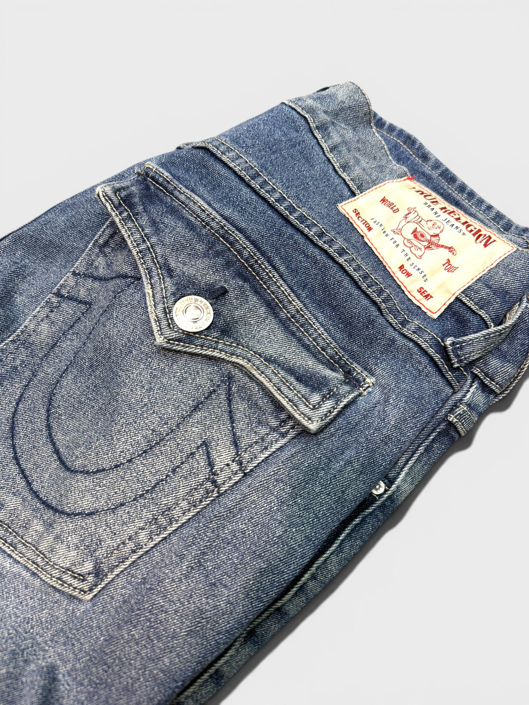 True Religion Geno Relaxed Slim jeans denim blue 32 - Shop-Tetuan