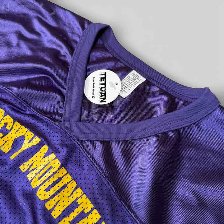 A4 Rocky Mountain #21 American Football game jersey purple L - Shop-Tetuan