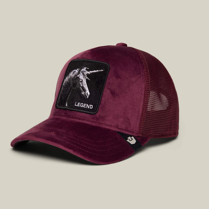 Goorin Bros. Velour Legend trucker desire