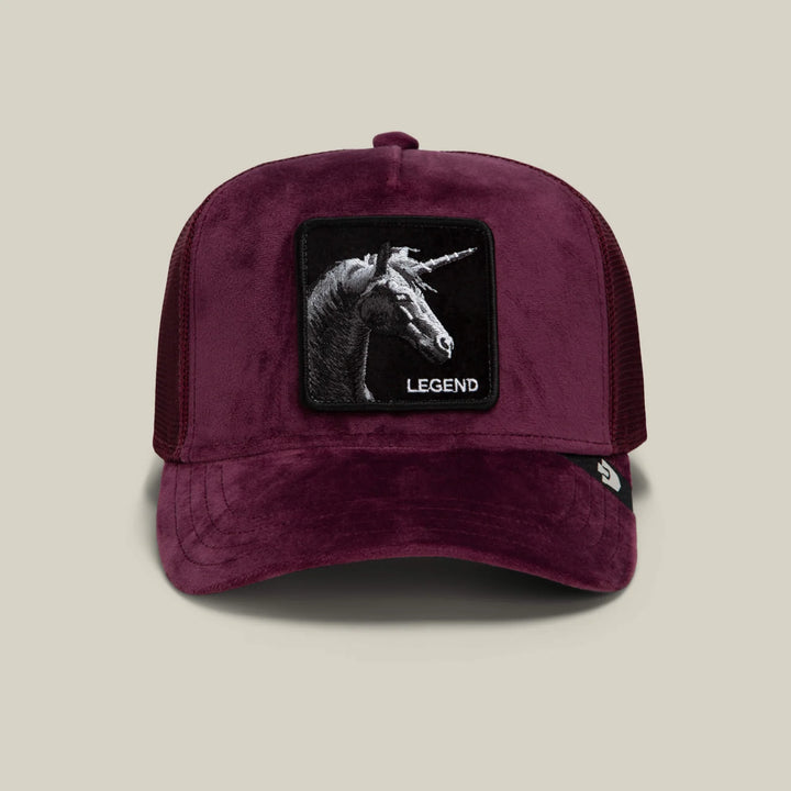 Goorin Bros. Velour Legend trucker desire