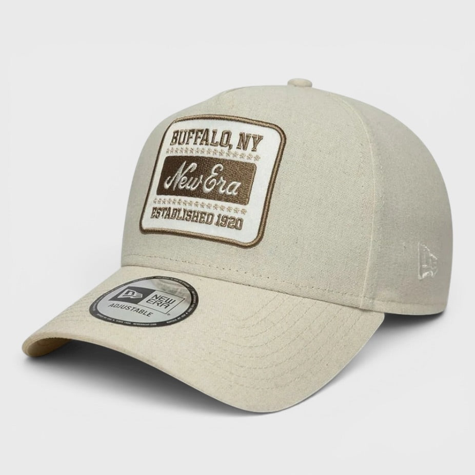 New Era Patch Line 9Forty E-Frame cap cream - Shop-Tetuan