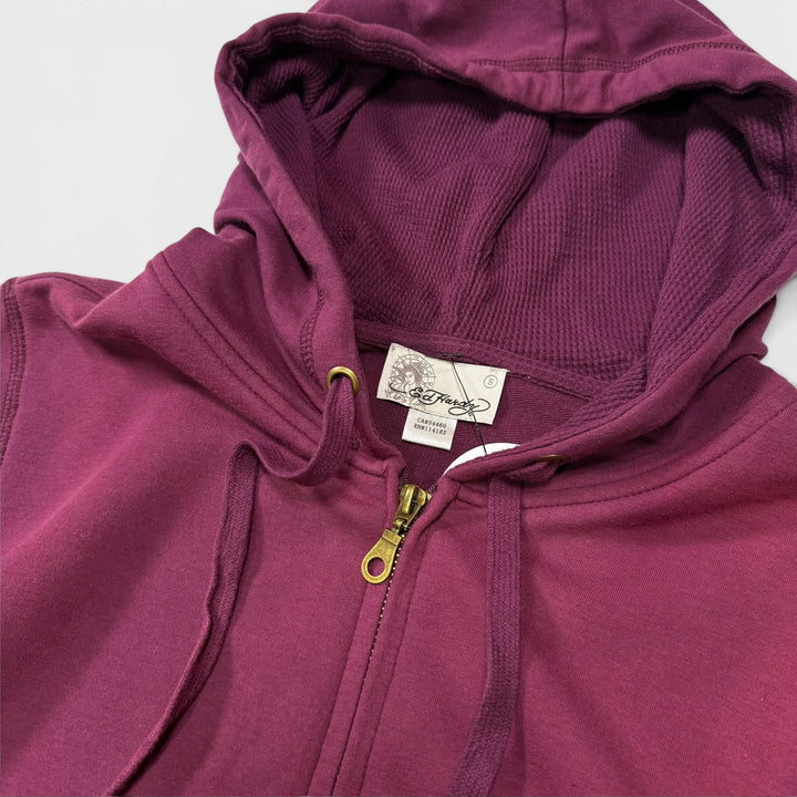 Ed Hardy Vintage Eternal Love burgundy S