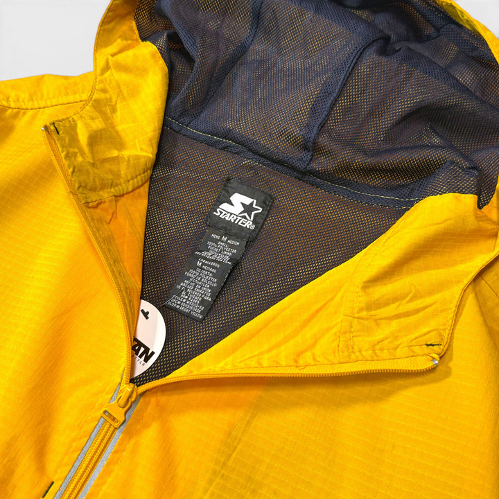 Starter Pull Over Windbreaker yellow M