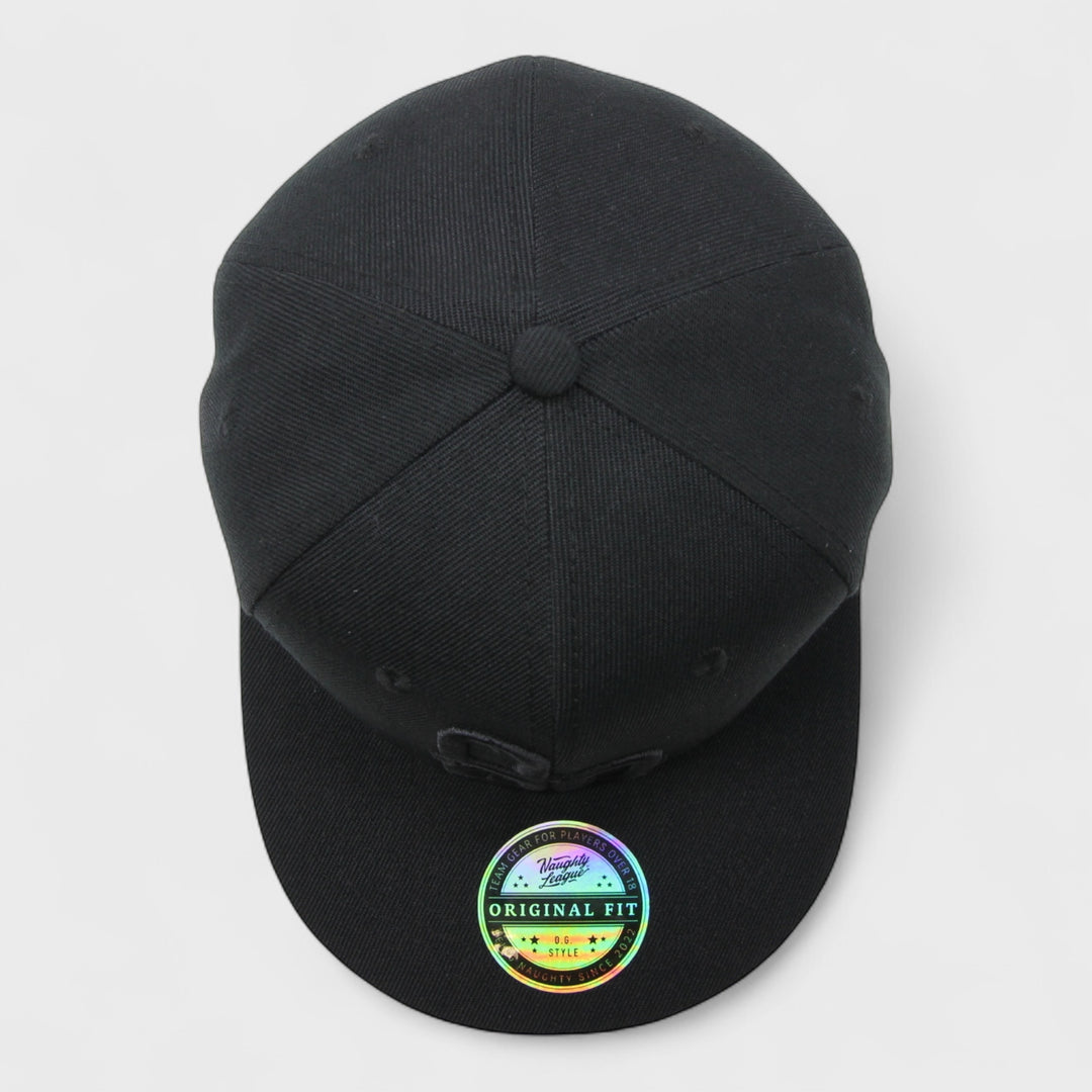 Naughty League San Diego Shrimp Dicks Icon Logo fitted black/black - Shop-Tetuan