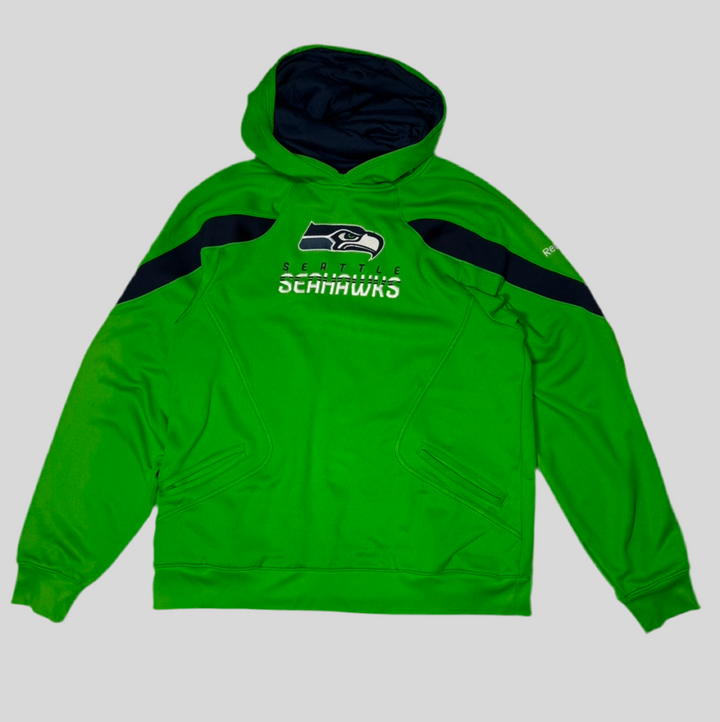 NFL Team Apparel Seattle Seahawks Hoody lime green L
