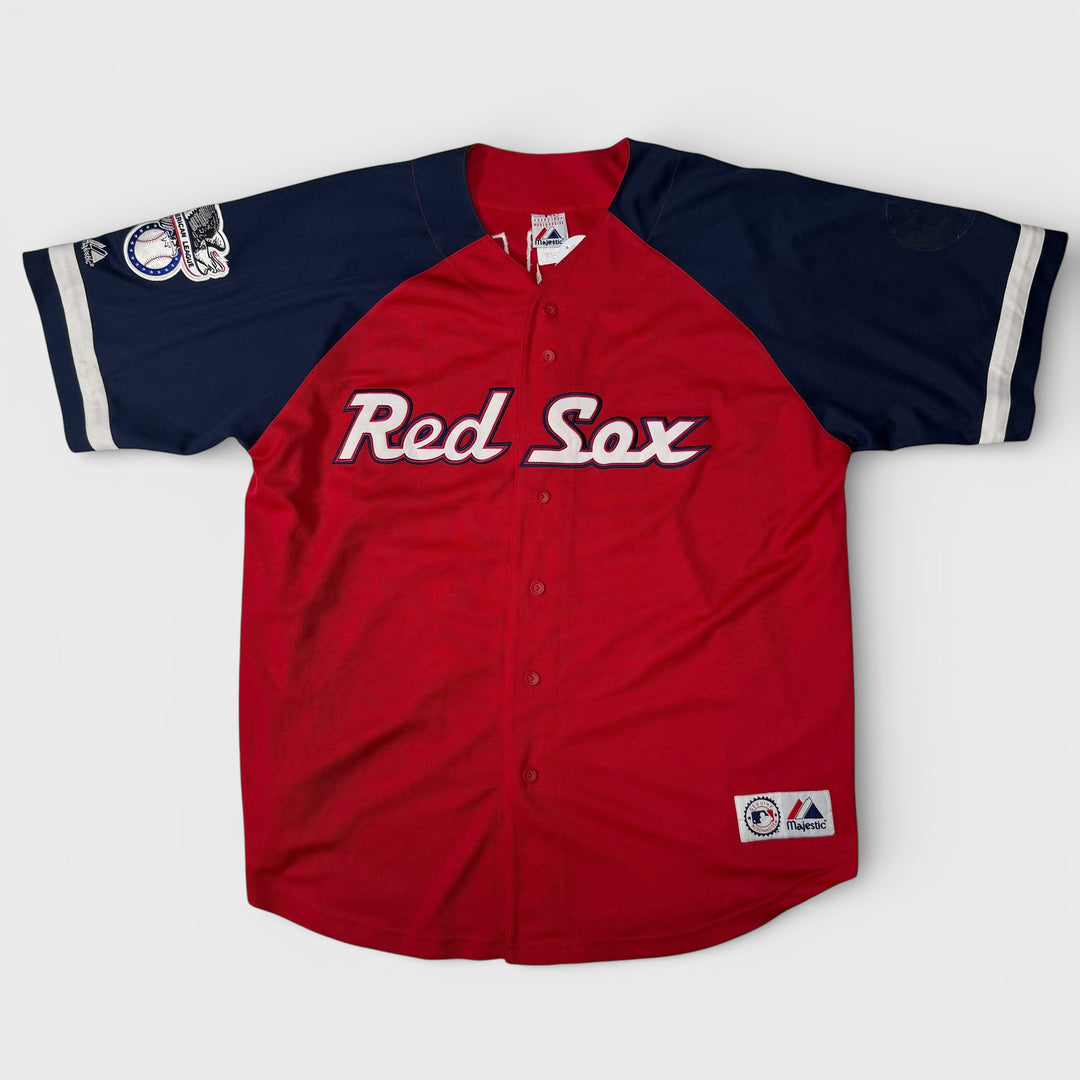 Majestic Vintage MLB Boston Red Sox #30 Matt Clement baseball jersey navy/red XL - Shop-Tetuan
