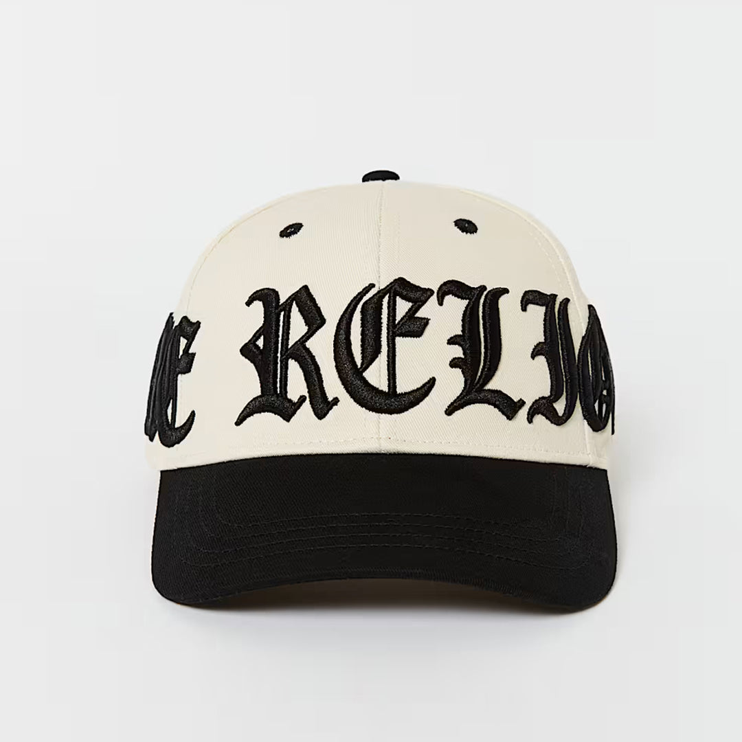 True Religion TR 3D EMB Hat white/black - Shop-Tetuan