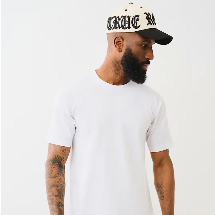 True Religion TR 3D EMB Hat white/black - Shop-Tetuan
