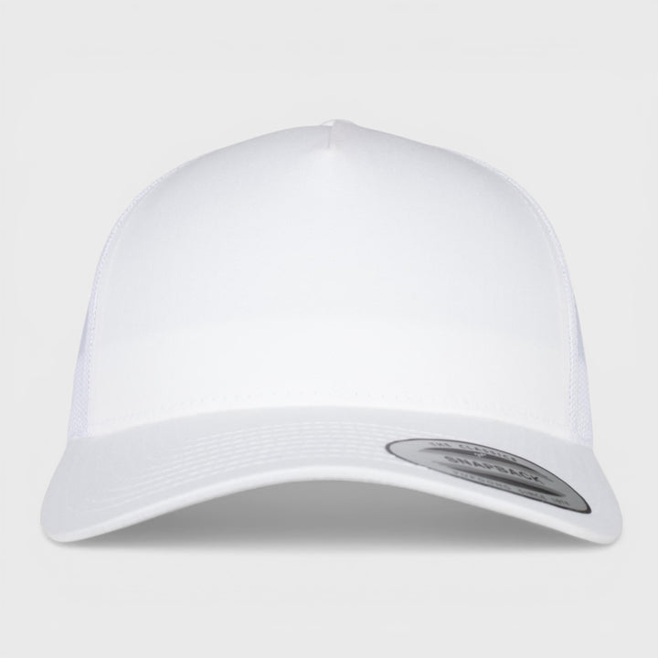 The Classics Yupoong 5-panel Retro Trucker cap white - Shop-Tetuan