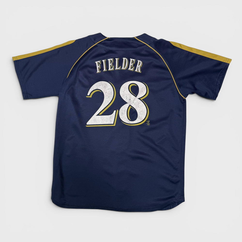 Nike Vintage MLB Milwaukee Brewers Prince Fielder #29 Baseball Jersey navy XL (Youth) - Shop-Tetuan