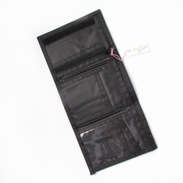 Velcro Wallet black - Shop-Tetuan