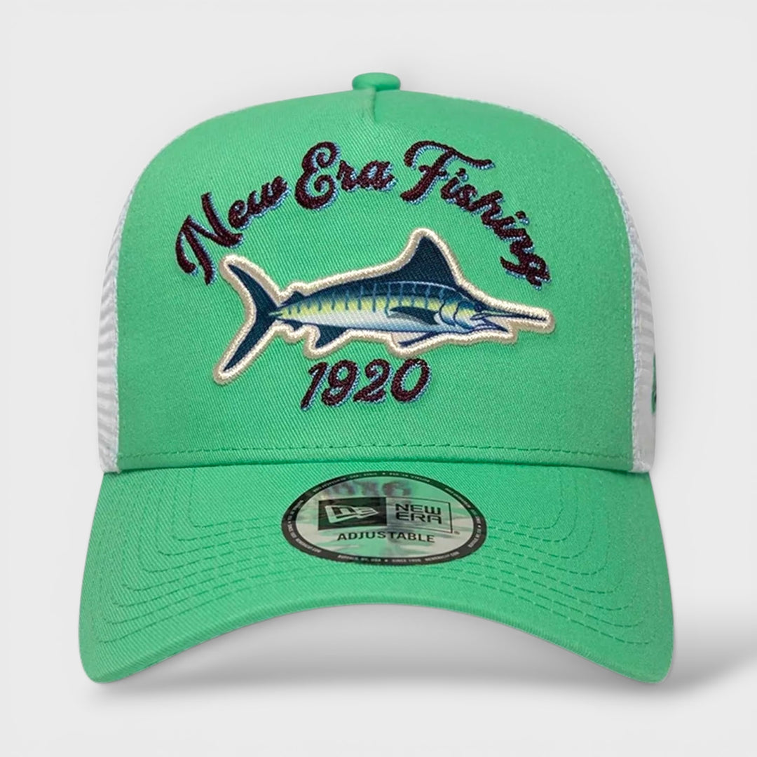 New Era Fishing 9Forty A-Frame Trucker open green - Shop-Tetuan