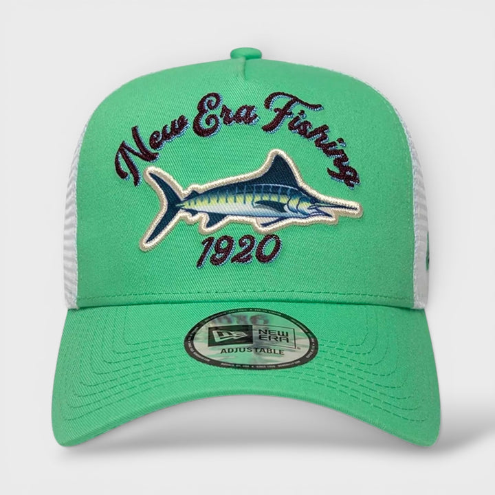 New Era Fishing 9Forty A-Frame Trucker open green - Shop-Tetuan