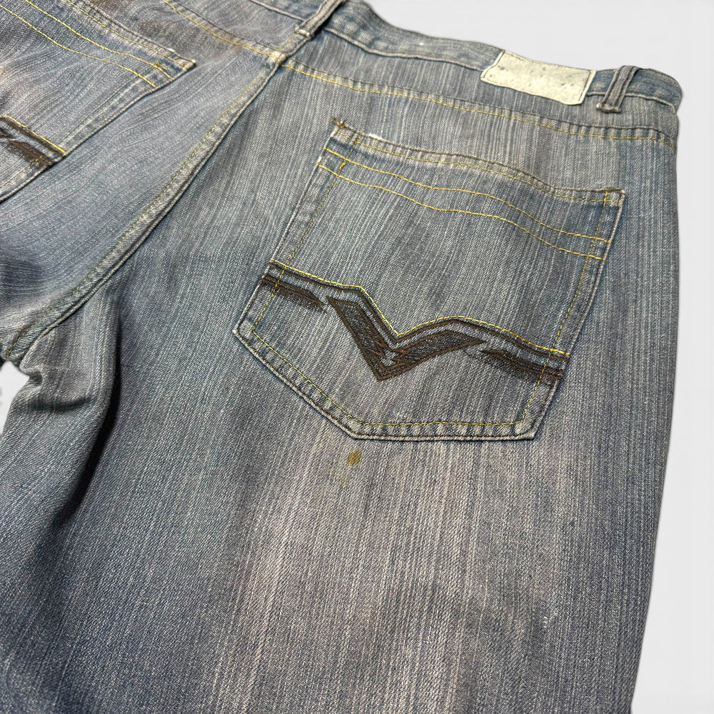 Revoke Y2K Baggy jeans denim blue w42xl32 - Shop-Tetuan