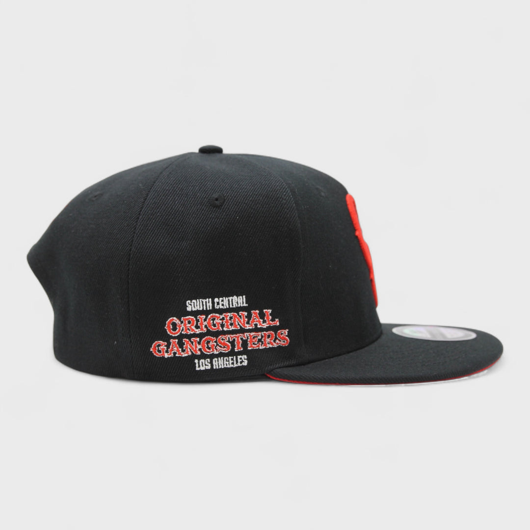 Naughty League South Central Original Gangsters snapback black/red - Shop-Tetuan