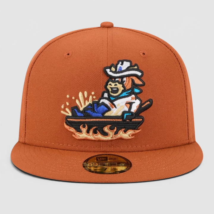 New Era MiLB Theme Night 59Fifty Amarillo Sod Poodles orange
