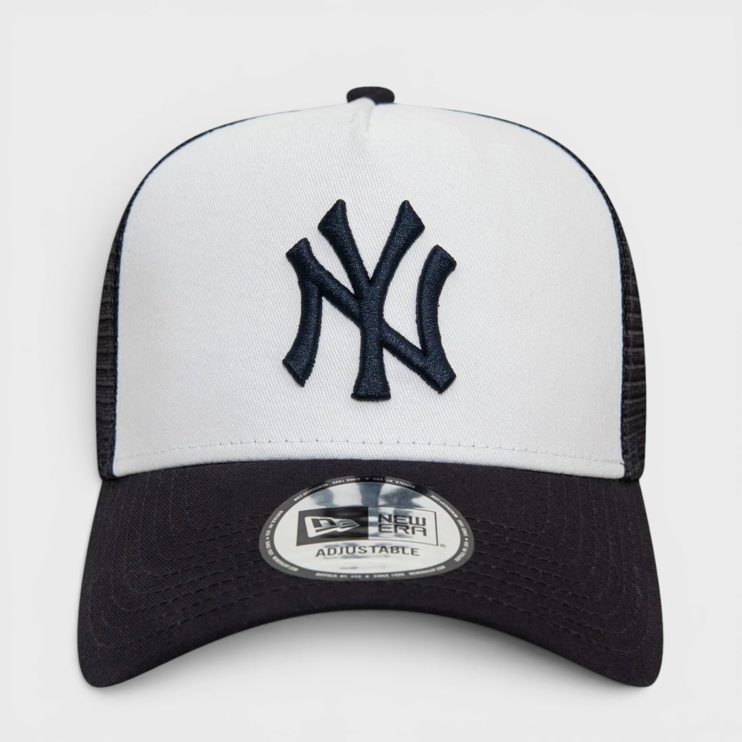 New Era Team Colour A-Frame Trucker NY Yankees navy/white - Shop-Tetuan