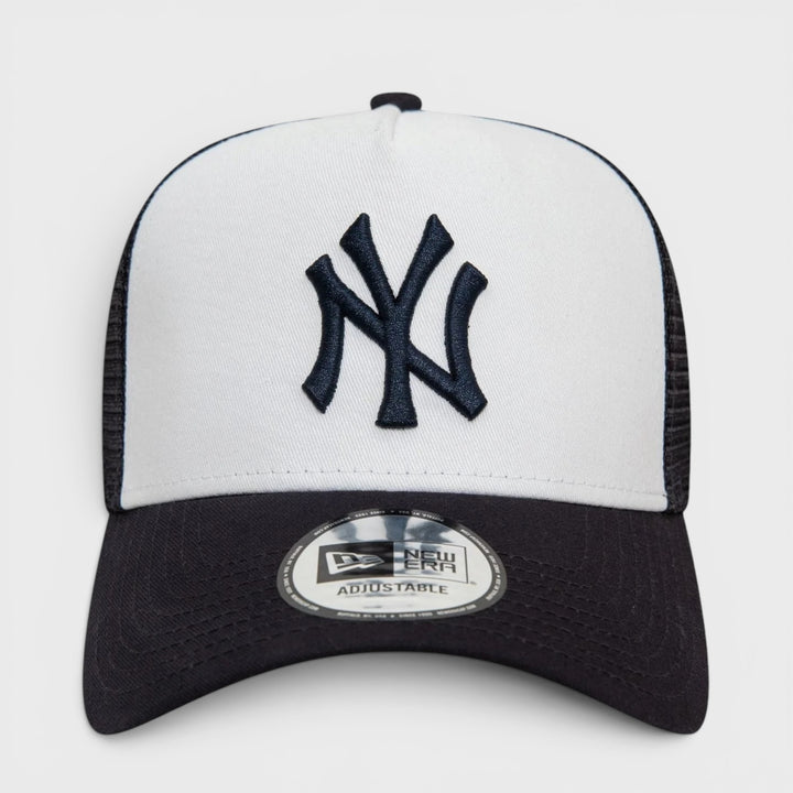 New Era Team Colour A-Frame Trucker NY Yankees navy/white - Shop-Tetuan