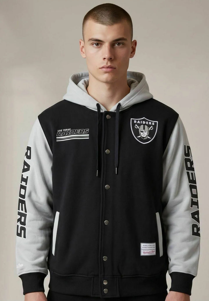 Mitchell &amp; Ness Triple Check Courtside Fleece LV Raiders black - Shop-Tetuan
