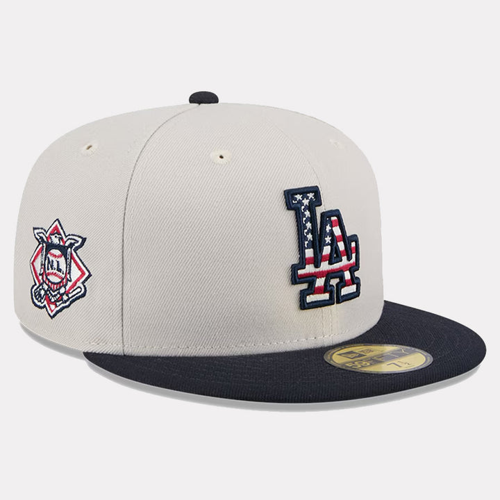 New Era Independence Day 2024 LA Dodgers stone/navy - Shop-Tetuan