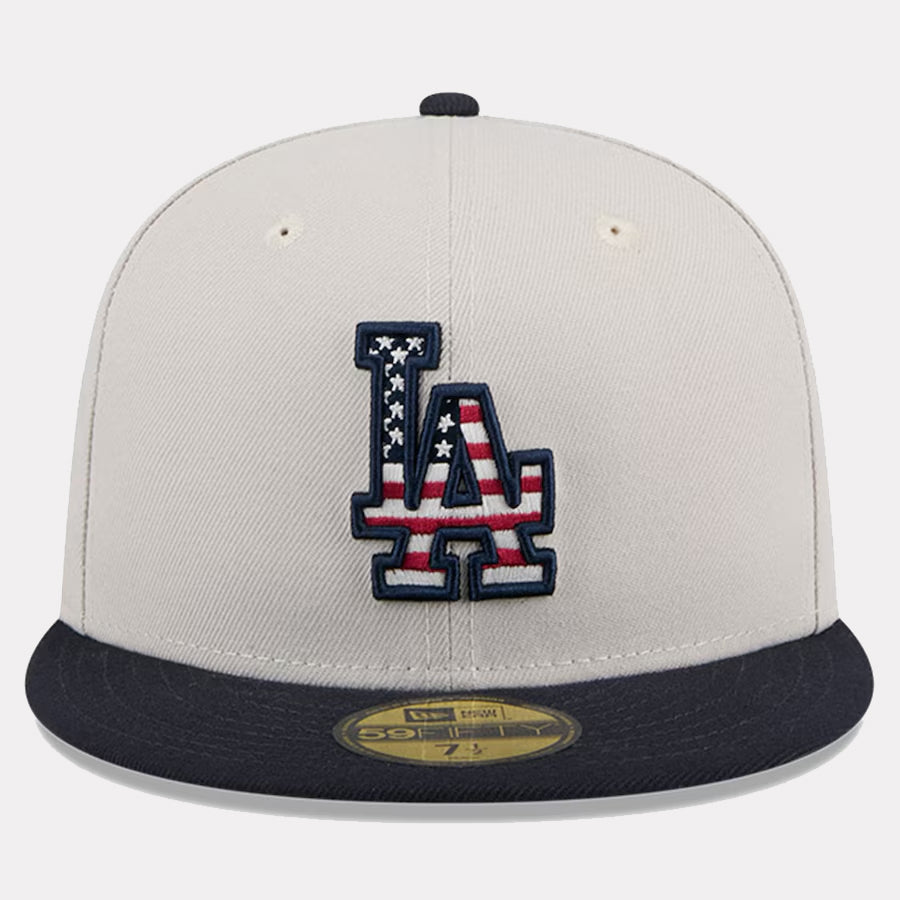 New Era Independence Day 2024 LA Dodgers stone/navy - Shop-Tetuan