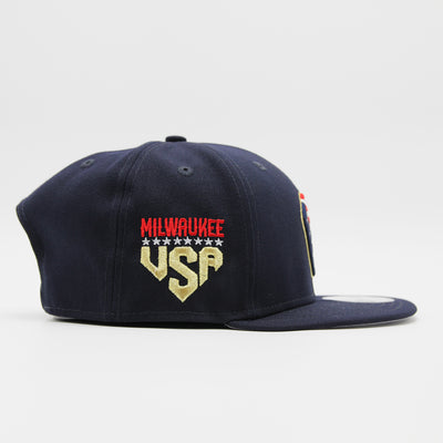 New Era Independence Day 2023 9Fifty M Brewers navy - Shop-Tetuan