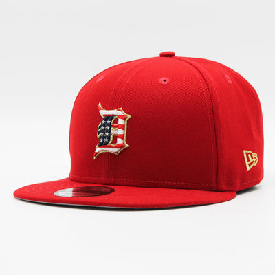 New Era Independence Day 2023 9Fifty D Tigers red - Shop-Tetuan