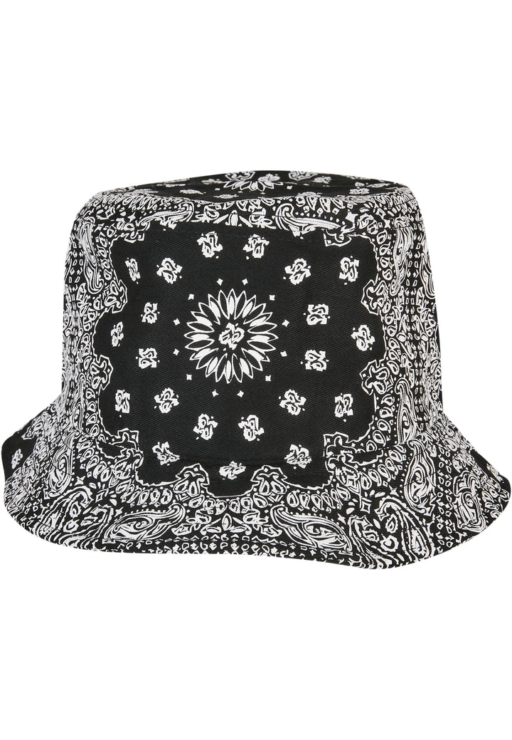 The Classics Yupoong Bandana Print Bucket Hat black - Shop-Tetuan