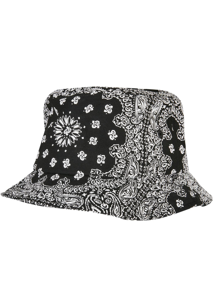The Classics Yupoong Bandana Print Bucket Hat black - Shop-Tetuan