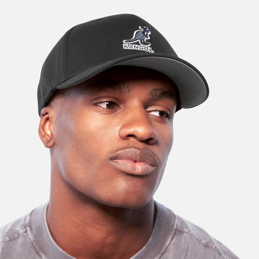 Kangol 3D Wool FlexFit® Baseball cap blk/blk - Shop-Tetuan