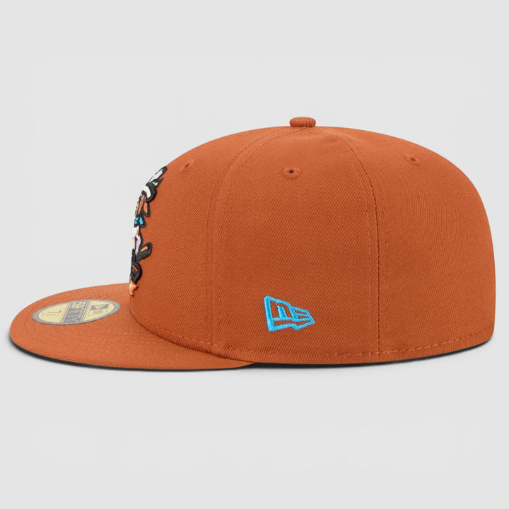 New Era MiLB Theme Night 59Fifty Amarillo Sod Poodles orange