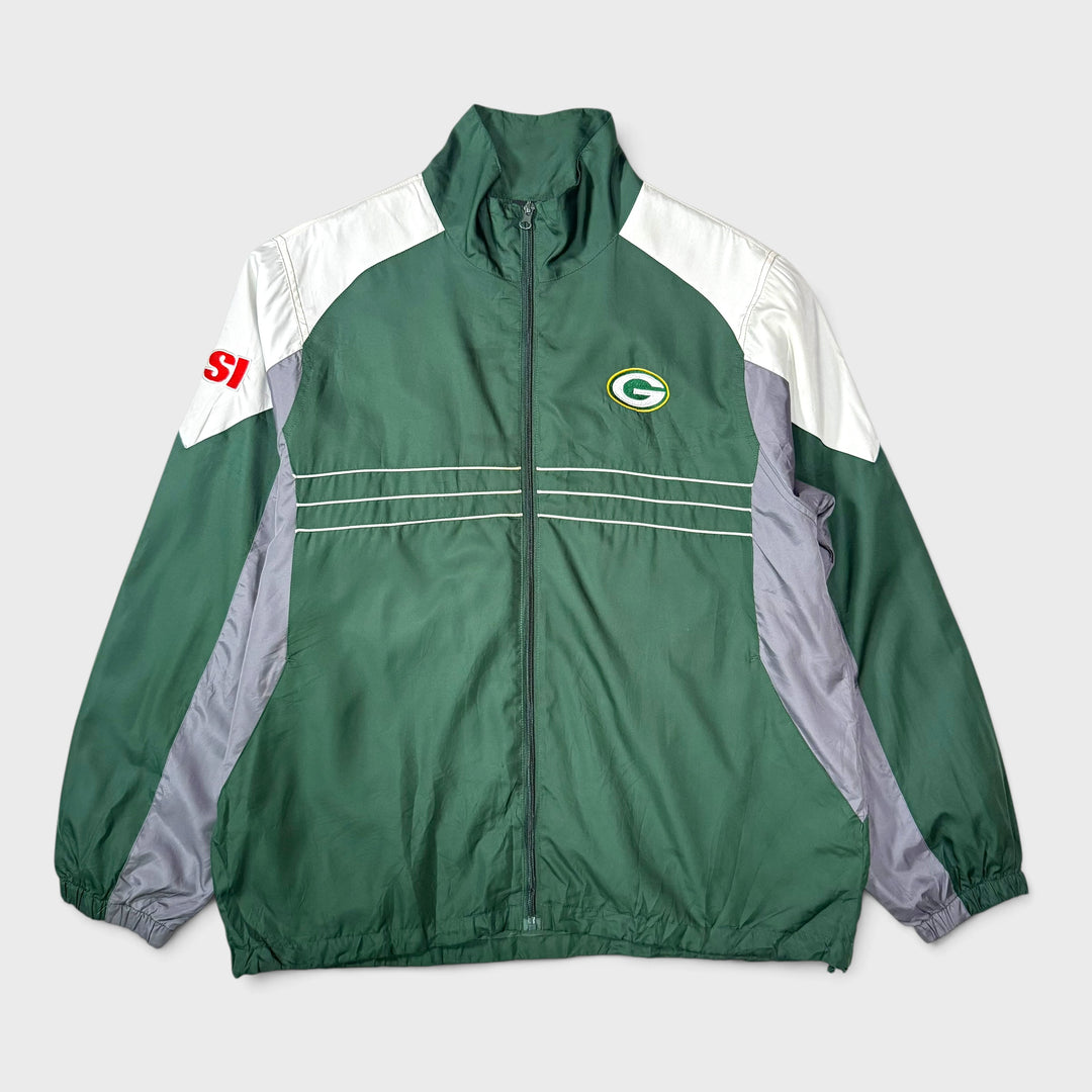 Reebok Team Apparel NFL Green Bay Packers windbreaker green L