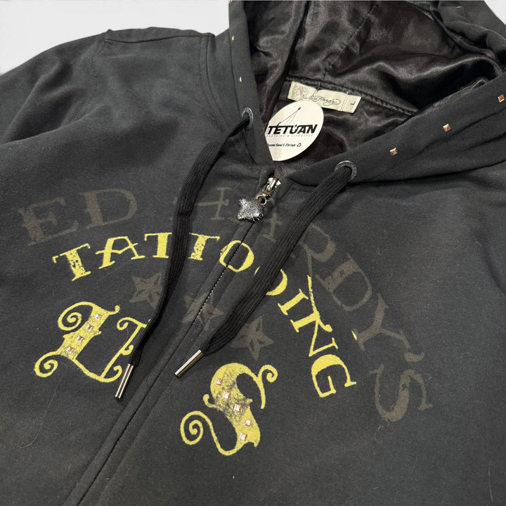 Ed Hardy Vintage Tattooing Hoody black L
