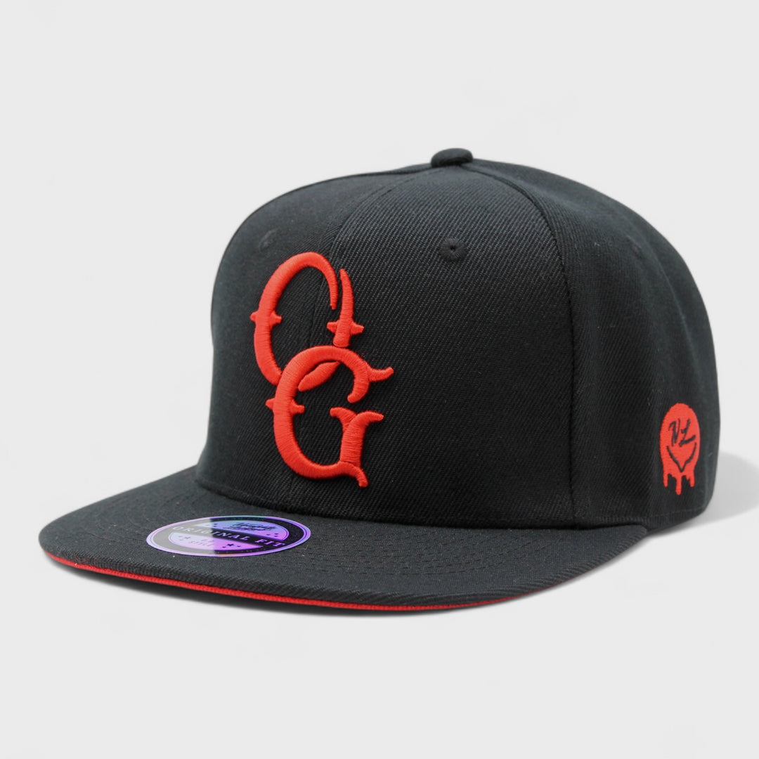 Naughty League South Central Original Gangsters fitted black/red - Shop-Tetuan