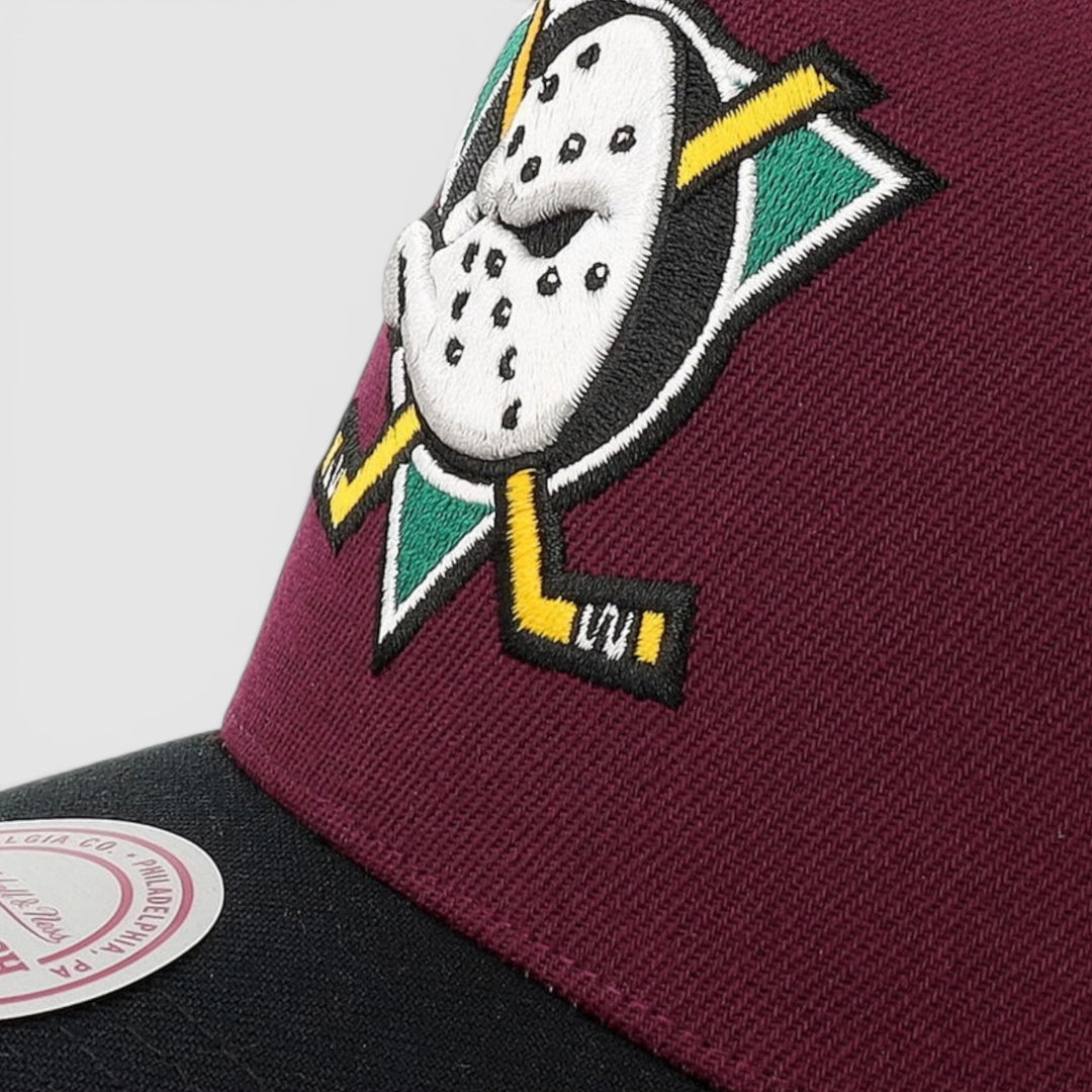 Mitchell &amp; Ness NHL Legendary Home Pro Snapback Vintage A Ducks Purple - Shop-Tetuan