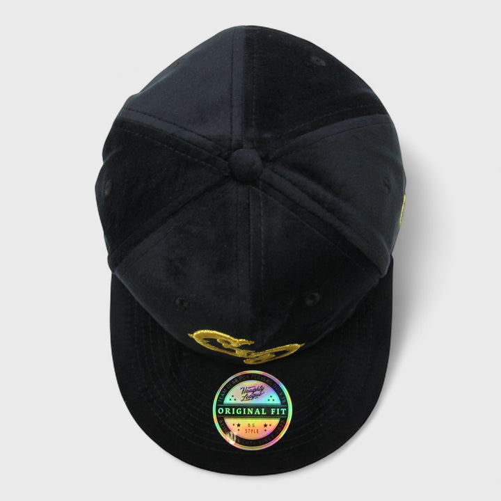 Naughty League Las Vegas Gold Diggers Fitted velvet black/gold - Shop-Tetuan