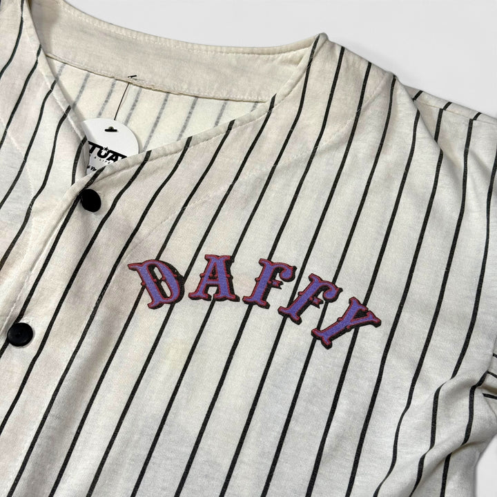 Looney Tunes 90’s Vintage Duffy Duck Baseball jersey white M